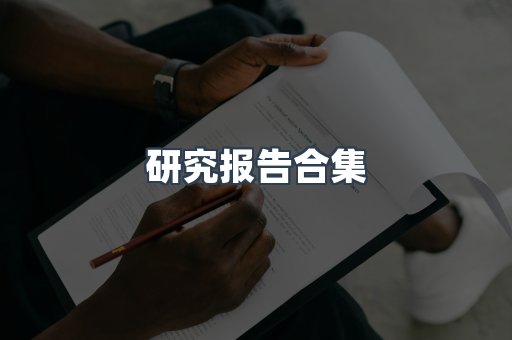 研究报告合集